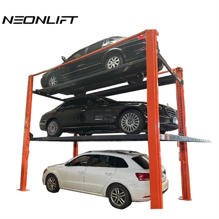 Accueil Garage Ascenseur de véhicule à 4 colonnes